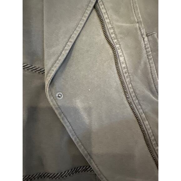 Marrakech Jacket Moto Jacket Gray From Anthropologie Womens XSmall - Picture 4 of 7